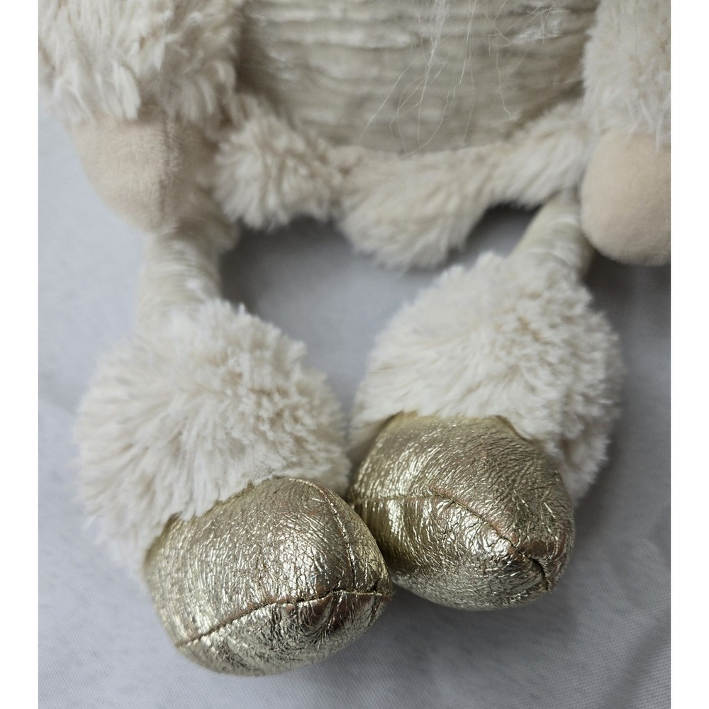 Jellycat Shimmer Santa Large 21" Gold  Metallic Christmas Plush Retired Rare HTF - Picture 4 of 14